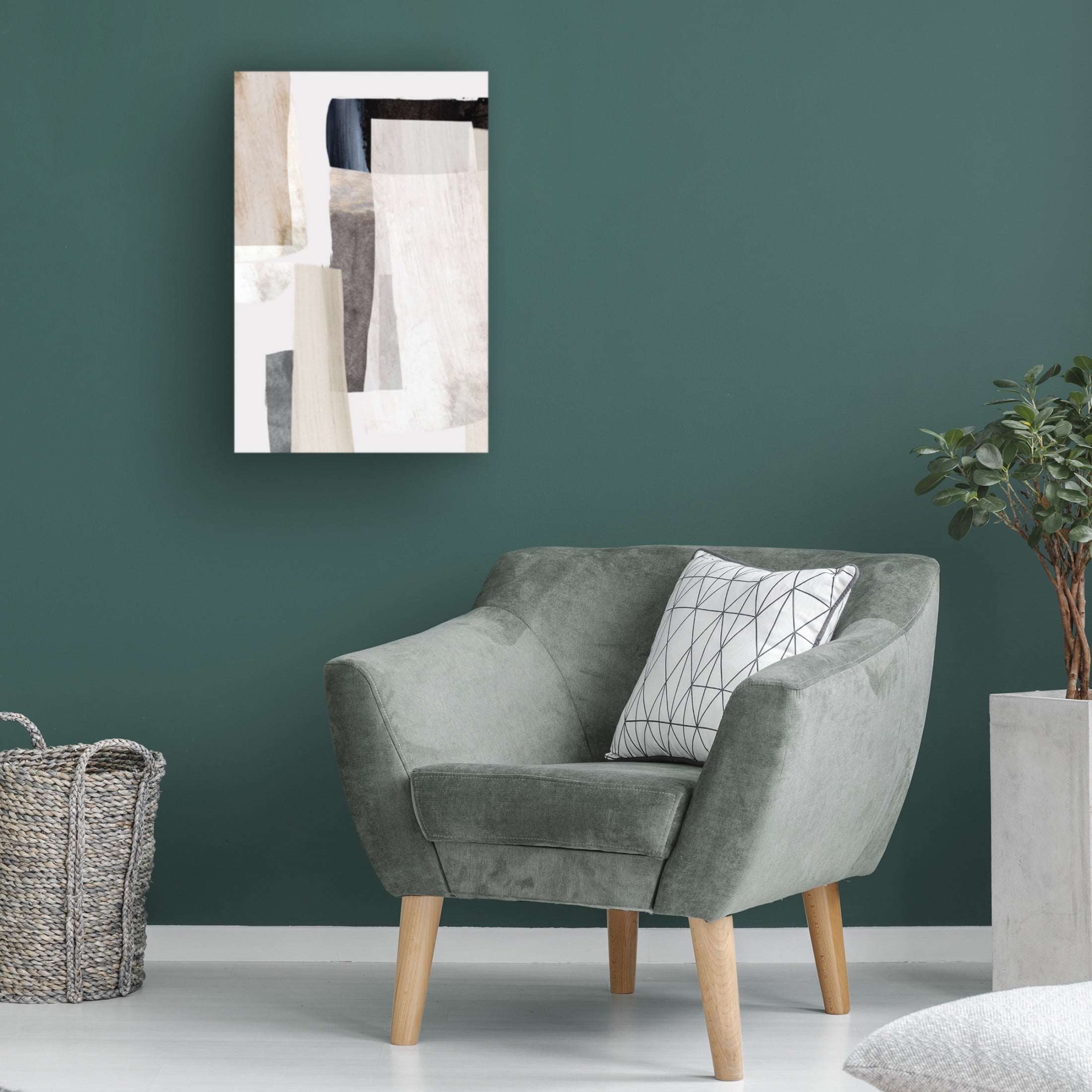 Trademark Fine Art Dan Hobday Clay No2 Canvas Wall Art
