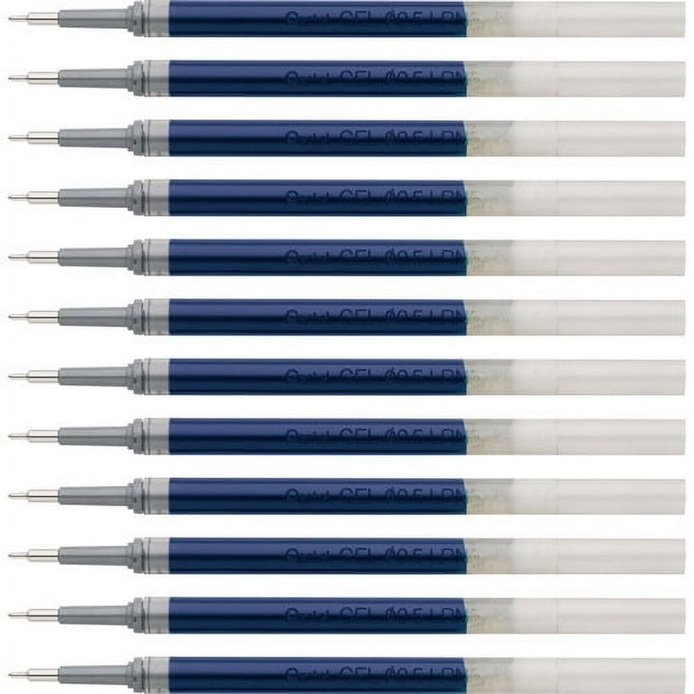 EnerGel Liquid Gel Pen Refill - 0.50 mm, Fine Point - Black Ink - Smudge Proof, Smear Proof, Quick-drying Ink, Glob-free, Smooth Writing - 12 / Box EnerGel Liquid Gel Pen Refill - 0.50 mm, Fine Point - Black Ink - Smudge Proof, Smear Proof, Quick-drying Ink, Glob-free, Smooth Writing - 12 / Box