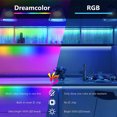 thumbnail image 3 of Tira De Luz Led RGB Usb Inteligente Bluetooth App Control Diy Sincronización De Música Cambio De Color Con Remoto Adecuado Para Salas De Juegos , Fiestas , Cama Interior, 3 of 4