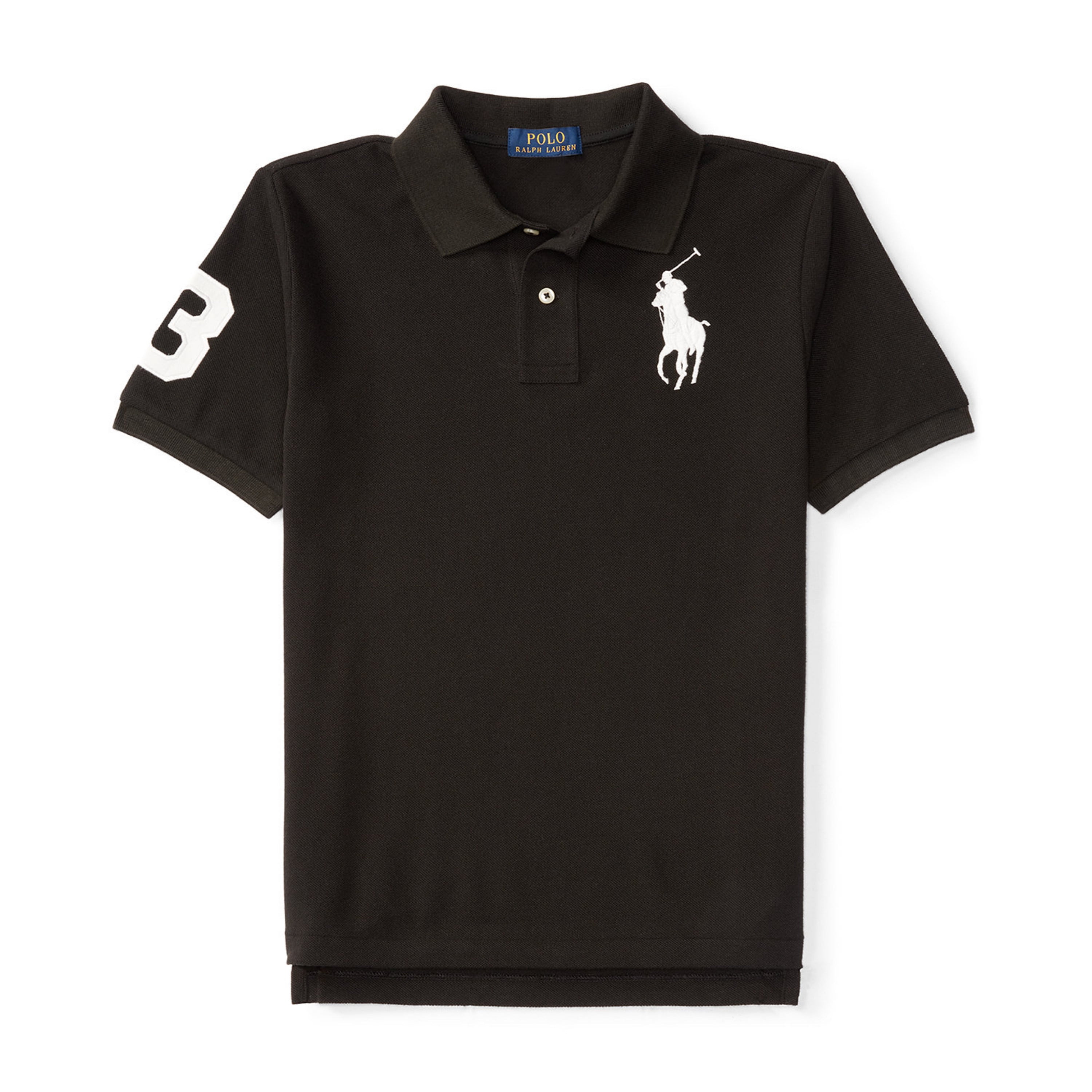 NWT Ralph Lauren Boy/'s S//S Big Pony Crested Mesh Polo Shirt Sz 5 6 NEW $40
