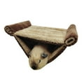 thumbnail image 4 of Hamster Plush Hammock Pet Plush Hanging Hammock Hamster Hanging Hammock Bed Small Animal Beds Small Animal Hammock Double Layer Easy To Clean Plush Hanging Hammock Bed For, 4 of 8