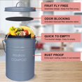 thumbnail image 3 of Compost Bin Abakoo Filtro de carbón de acero inoxidable 304 4 litros, 3 of 8