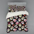 thumbnail image 2 of Ambesonne Sugar Skull Bedding Set 3 Pcs, Mexico Themed Design, Twin XL, Multicolor, 2 of 3