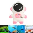 thumbnail image 4 of Astronaut Aquarium Decoration, Interesting PVC Monitor Water  Cute Vivid Interactive Fish  Astronaut Floating Ornament  For Saltwater  For Aquarium Blue,Pink, 4 of 8