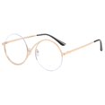 thumbnail image 2 of Cosplay Eyewear Round Frame Clear Lens Glasses Witch Costume Accessory For Halloween, 2 of 6