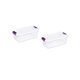 thumbnail image 1 of Contenedores de almacenamiento Sterilite ClearView Latch de 5,7 L, transparentes, paquete de 2, 1 of 3
