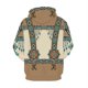 thumbnail image 3 of CLIndian Chief Native Tribal Totem étnico Hippie hombres mujeres pulóver chaquetas con capucha, 3 of 5