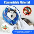 thumbnail image 5 of 1pcs cat and dog pet collar PVC baffle protection head cover neutered anti-bite anti-lick neck ring, 5 of 6