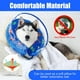 thumbnail image 5 of 1 collar para mascotas para perros y gatos, protector de cabeza de PVC, anillo para el cuello antimordeduras y antilamidas, 5 of 6