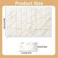 thumbnail image 2 of TOPCHANCES Dish Drying Mat for Kitchen Counter,  2-Piece Diatomite Collapsible Dish Drying Mat with 1x Large Drying Mat and 1 x Small Drying Mat (White), 2 of 9