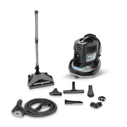 Restored Rainbow SRX 4-Speed Canister Vacuum | Multi-Speed Deep Cleaning | Water Filtration | Advanced Air Purifier Mode | Tools Included