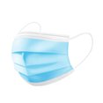 thumbnail image 1 of 50PCS Máscara desechable Máscaras no tejidas 3 capas Máscara sanitaria cómoda Mascarilla antipo Abanopi Máscara, 1 of 2