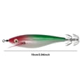 thumbnail image 4 of Anzuelos Luminosos Calamar 10g/10cm Anzuelo Doble para Pesca Nocturna ( ) Rojo Y Verde, 4 of 4