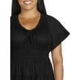 thumbnail image 4 of Free Assembly Women's A Line Sundress V Neck Tiered Dress, 4 of 4