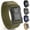 Army Green, variant on Mens Elastic Stretch Nylon Belt Breathable Plastic Buckle Lightweight for Work Hiking