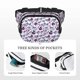 thumbnail image 5 of Easygdp music Skull record mike Fanny Packs para Mujeres y Hombres, Bolsa de Cinturón, Bolsos de Cruz para Trabajo/Correr/Senderismo, 5 of 9