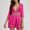 Multicolor, variant on Women's Contrast Lace Bathing Suit Cover Up V Neck Swimsuit Coverups Loose Swimwear Beach Dress Beachwear Cover up Pants for Swimwear Women Rainbow Fishnet Cover up Cover Ups for Swimwear Women plus