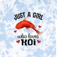 thumbnail image 4 of Inktastic Just a Girl Who Loves Koi Fish Girls Baby Bodysuit, 4 of 5