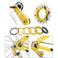 thumbnail image 4 of Cassette de velocidad única para bicicleta ligera, convertidor, tensor de cadena de bicicleta, Dorado 16T Zulema Tensor de cadena de bicicleta, 4 of 8