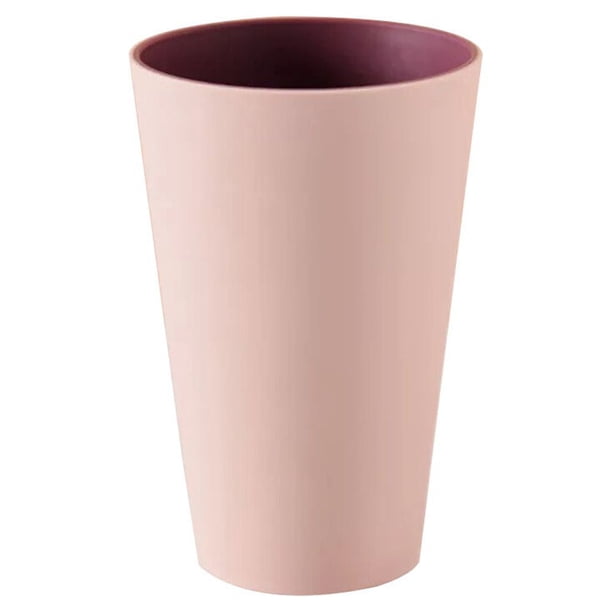 EeaseMX Vaso para cepillarse los dientes, vaso para cepillos de dientes, vaso para estudiantes, vaso para lavar los dientes portátil (rosa)