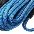 thumbnail image 6 of Synthetic Winch Rope 50ft Vehicles Towing Car Breakdowns Towing Winch Cable Boat , Blue, 6 of 8