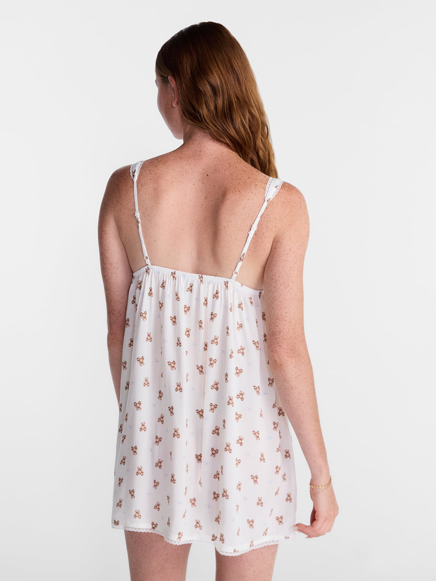 No Boundaries Woven Sleep Dress, Women's size XS - XXL