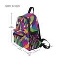 thumbnail image 3 of FORMRS School Backpack with Front Zippered Pocket 12" Student Travel Daypack, Colorful Plaid, 3 of 6