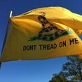 thumbnail image 4 of US 2 Pcs Don’t Tread on Me Gadsden Flag 3x5FT Outdoor Polyester Tea Party, 4 of 5
