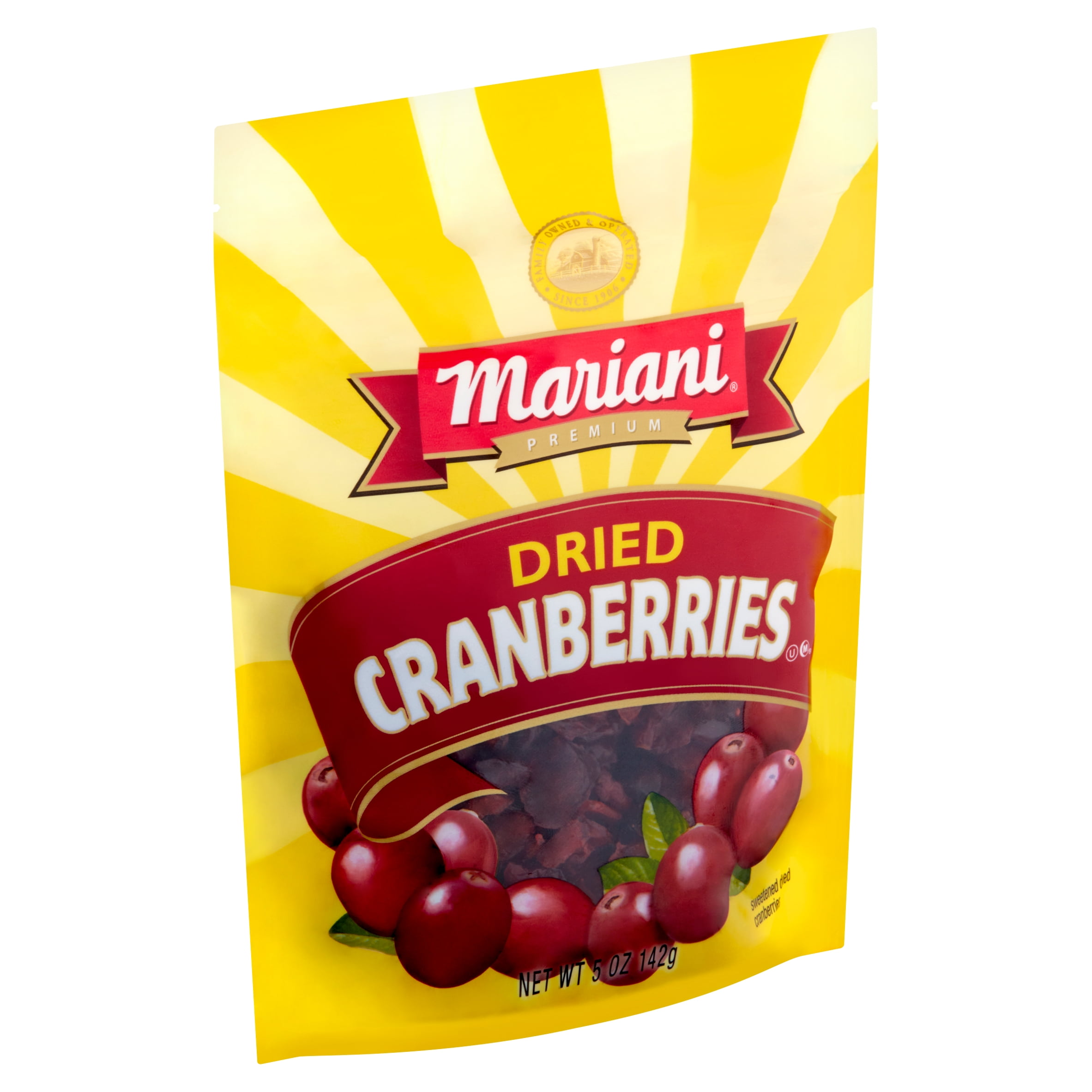 Mariani Premium Sweetened Dried Cranberries, 5 oz