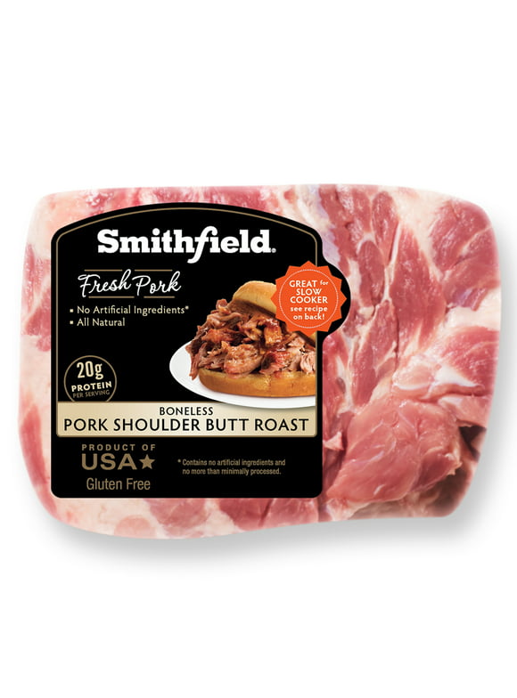 Smithfield Fresh Pork Boneless Shoulder Butt Roast, 4.7-10 pounds