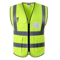 thumbnail image 2 of Chaleco Reflectante de Seguridad Sunnimix Sin Mangas Amarillo XL, 2 of 8