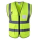 thumbnail image 2 of Chaleco Reflectante de Seguridad Sunnimix Sin Mangas Amarillo XL, 2 of 8