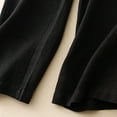 thumbnail image 5 of BVnarty Women's Warm Wool Blend Straight Leg Long Pants with Pockets Office High Waist Loose Casual Fit Trousers Black XL, 5 of 7