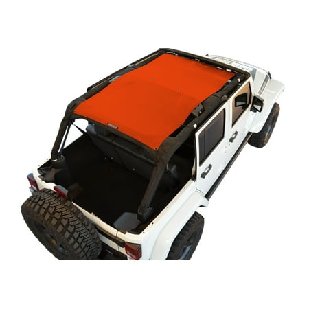 Spiderwebshade Jeep Wrangler Mesh Shade Top Sunshade Uv Protection