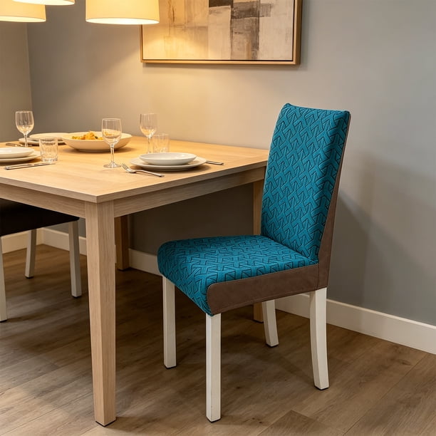 Chair Cover For Household Table And Chair Set Human-shaped Seat Package Chair Cover With Properties Backrest Integrated Toget