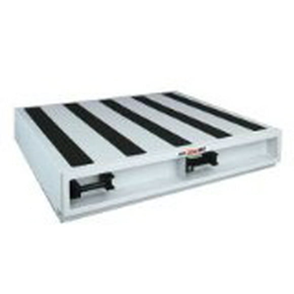 Delta Consolidated Bed Drawer 664980 Jobox; 1 Drawer; Adjustable Compartments; Steel; White