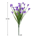 thumbnail image 3 of Coolmade 10pcs Purple Red Flowers Artificial Calla Lily Silk Flowers 14" for Home Kitchen & Wedding, 3 of 7