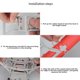 thumbnail image 4 of Seitruly Water Landing Gear Set Extended Components Heightening Kit Replacement Camera Bracket Component Modified for Mini 2 SE Type2, 4 of 6