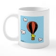 thumbnail image 2 of CafePress - Up, Up, And Away! Mug - 20 Oz White Ceramic Mega Mug, 2 of 5