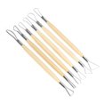 thumbnail image 1 of Clay Sculpting Tool Set, Ceramic Clay Tools Set, 6Pcs For Ceramics Carving Wax Sculpting, 1 of 8