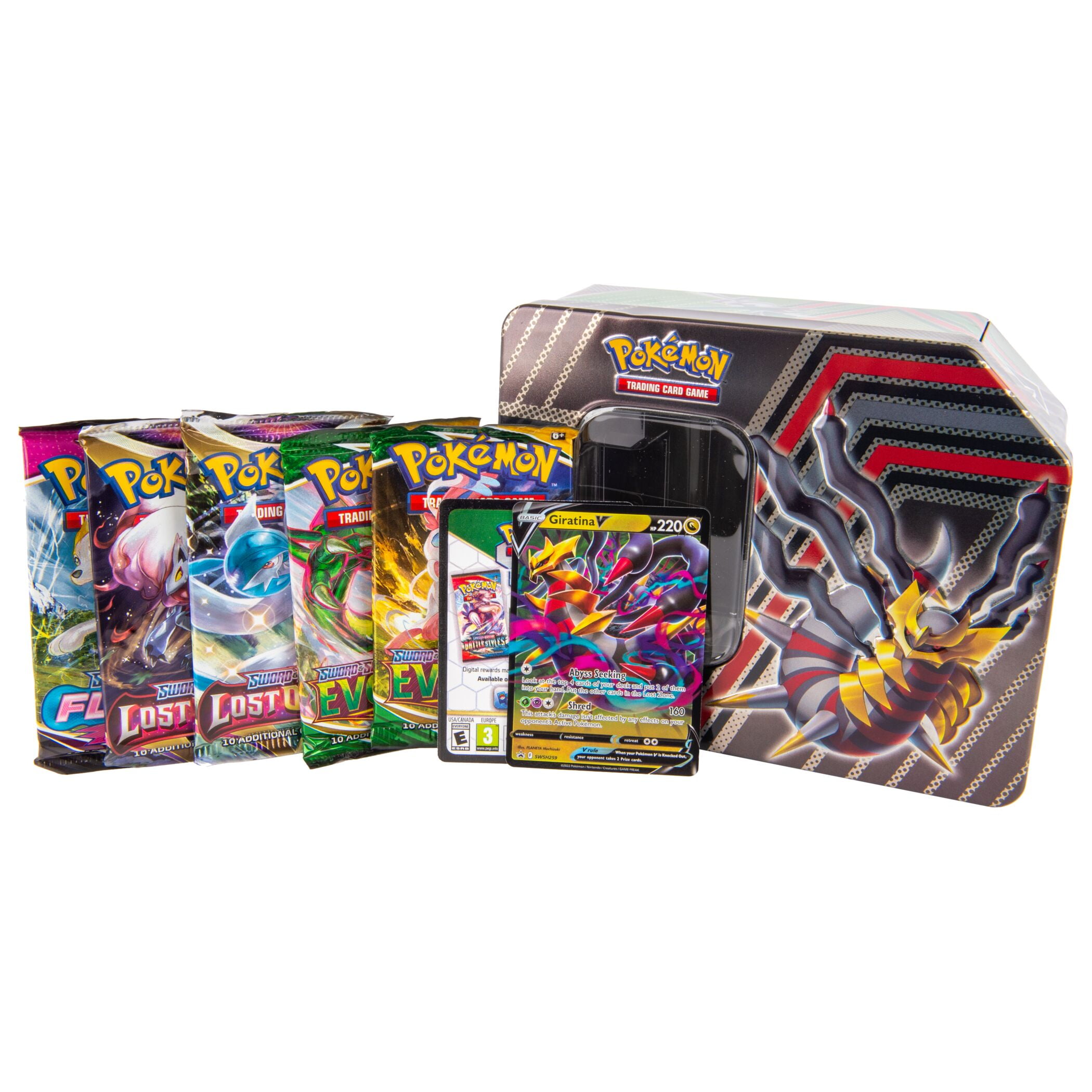 Pokemon Trading Card Games Hidden Potential Tin Rotom V - Walmart.com