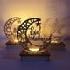 thumbnail image 5 of leyfeng Artesanías de madera LED de madera ahuecada Moon Light Table Supplies Home Party Festival Decoración, 5 of 8