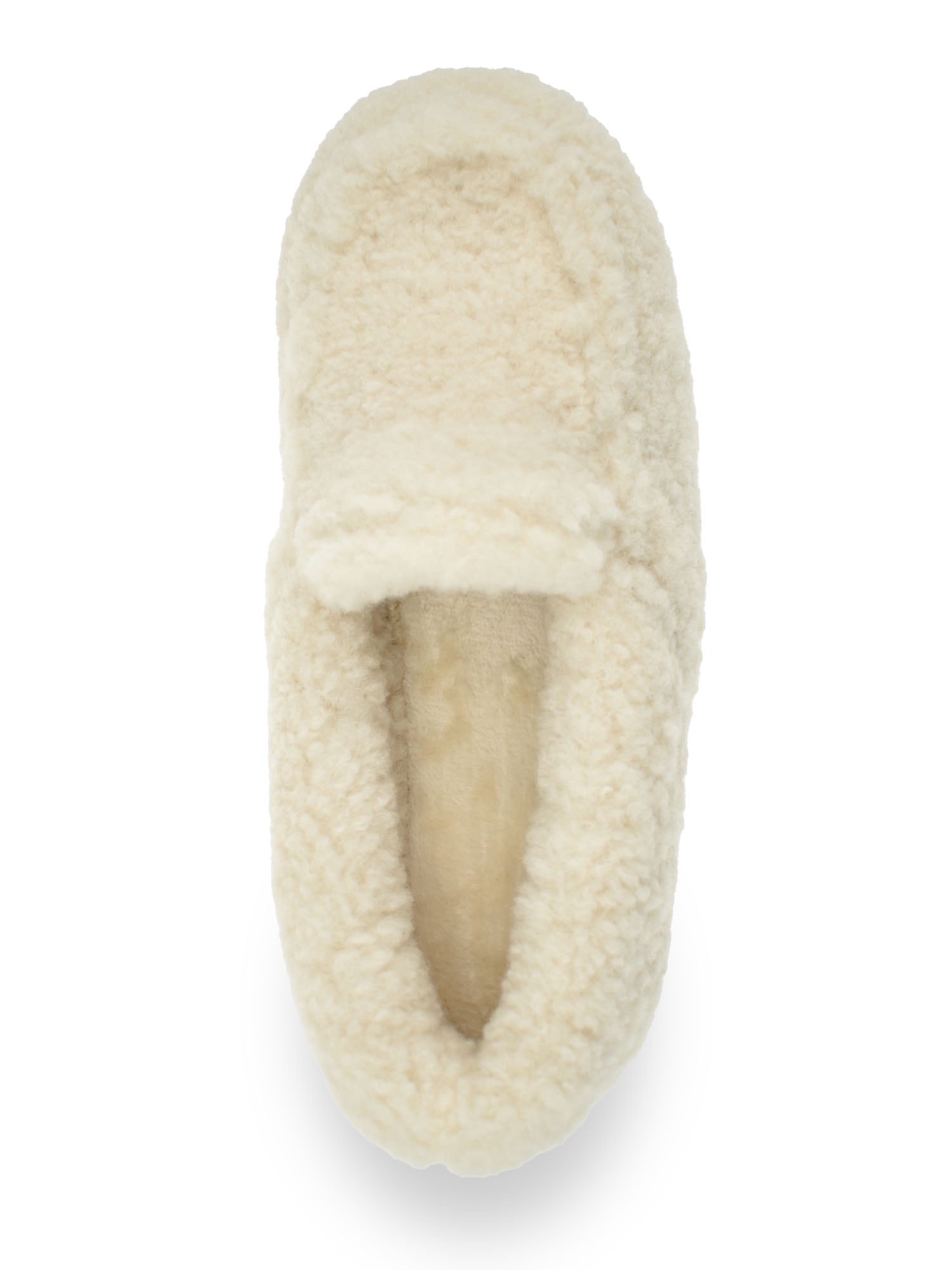 Joyspun Women's Teddy Moccasin Slippers
