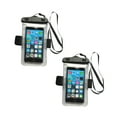 thumbnail image 2 of Fiudx Bolsa Impermeable para Teléfono, Diseño Transparente de Doble Cara, Sumergible Hasta 30 M, Pantalla Sensible, Incluye Cordón Flotante y Brazalete, Ideal para Actividades Al Aire Libre, Ajuste U, 2 of 2
