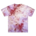 thumbnail image 4 of Shirts for Men Men's Fashion Novelty Tie Dye Print Short Sleeve T Shirt Men Tee Tops Plain T Shirts Bulk Mens Sweatpants Tall Shirt Cold Gear Bulk Brown S, 4 of 4