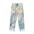 thumbnail image 4 of Balery Men'S Animals Travel World Map Pants,Sleepwear Pants,Pajama Pants,Pj Bottoms Drawstring And Pockets-Small, 4 of 9