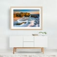 thumbnail image 5 of Waves at Coral Cove - Florida Photography Oak Framed Wall Art Print 20 x 30 inches, 5 of 6