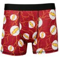 thumbnail image 1 of The Flash Logo Electric All Over Men's Underwear Boxer Briefs-Large (36-38), 1 of 4