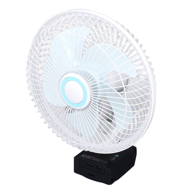 Ventilador inalámbrico de sobremesa Bling Bling 30 W motor sin escobillas 5 aspas compatible con BL1830 BL1840 BL1850 BL1860