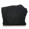 Pre-Owned Prada Tessuto Shoulder Bag Nylon Fabric Black